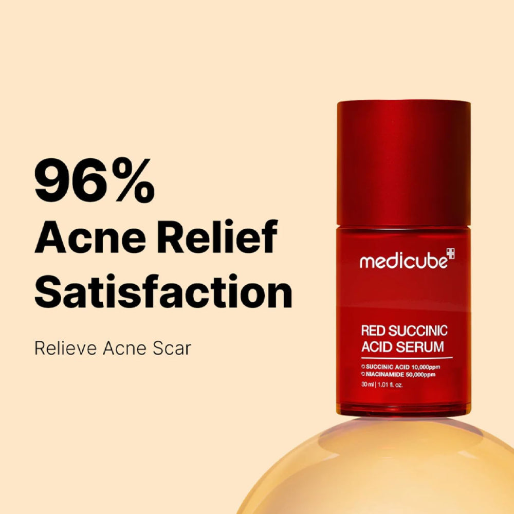 Medicube Red Succinic Acid Serum – Powerful Acne & Pore Solution