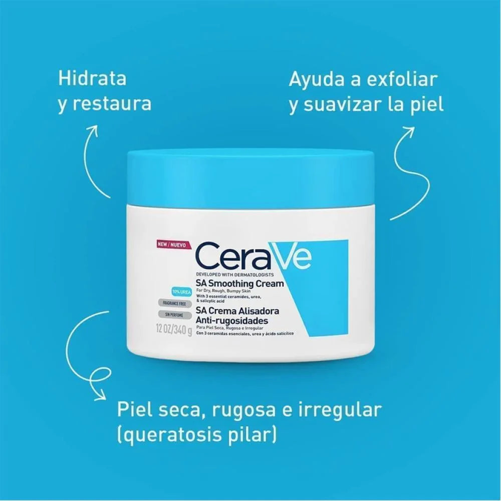 CeraVe SA Smoothing Cream with 10% Urea
