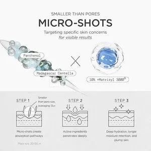 Skin1004 Madagascar Centella Matrixyl 10% Boosting Shot Ampoule