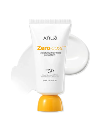Anua Zero-Cast Moisturizing Finish Sunscreen SPF 50+ PA++++