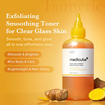 MEDICUBE Kojic Acid Turmeric Resurfacing Toner