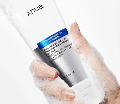 Anua 8 Hyaluronic Acid Hydrating Gentle Foaming Cleanser