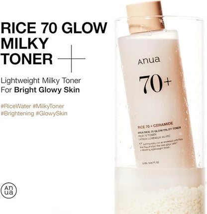 Anua Rice 70+ Ceramide Milky Toner