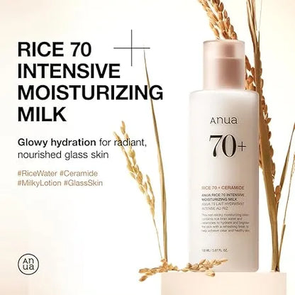 Anua Rice 70+ Intensive Moisturizing Milk