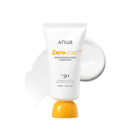 Anua Zero-Cast Moisturizing Finish Sunscreen SPF 50+ PA++++