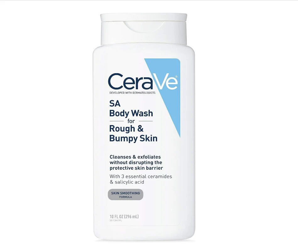 CeraVe SA Body Wash for Rough and Bumpy Skin