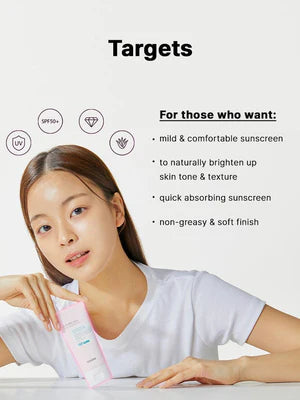 COSRX Aloe 54.2 Aqua Tone-Up Sunscreen SPF50+ PA++++ - Hydrating Tone-Up Sun Protection