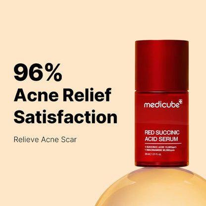 Medicube Red Succinic Acid Serum – Powerful Acne & Pore Solution