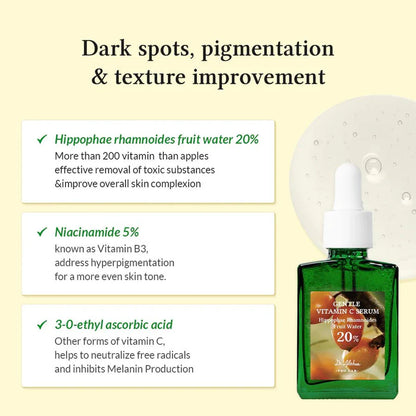 Dr. Althea Gentle Vitamin C Serum 30ml | 20% Sea Buckthorn Brightening & Anti-Aging Serum