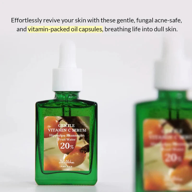 Dr. Althea Gentle Vitamin C Serum 30ml | 20% Sea Buckthorn Brightening & Anti-Aging Serum