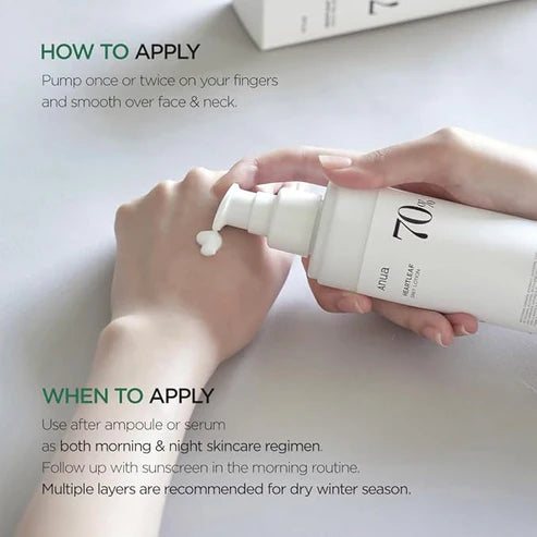 Anua Heartleaf 70% Daily Lotion