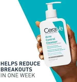 CeraVe Acne Control Cleanser Benzoyl Peroxide