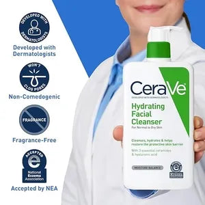 CeraVe Hydrating Facial Cleanser Dry Skin
