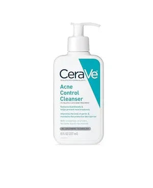 CeraVe Acne Control Cleanser Benzoyl Peroxide