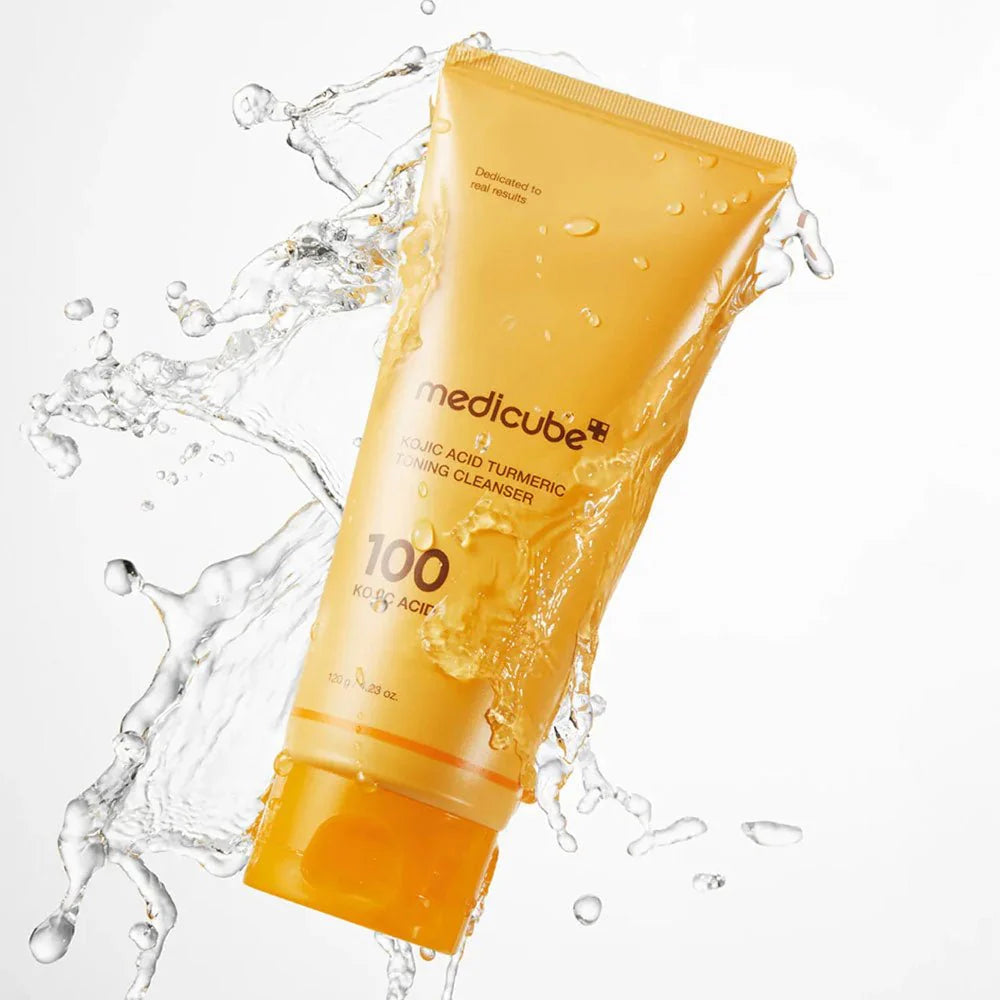 Medicube Kojic Acid Turmeric Toning Cleanser – Brighten & Even Your Complexion
