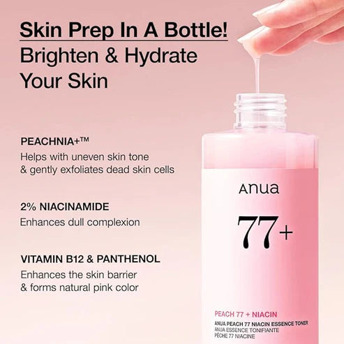 Anua Peach 77 Niacin Essence Toner