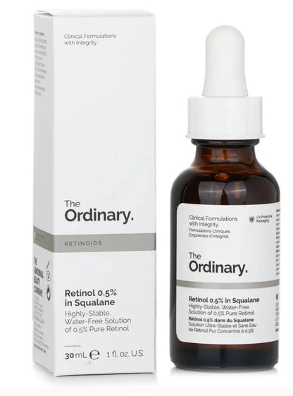 The Ordinary Retinol 0.5% in Squalane Anti-Aging Serum 30ml